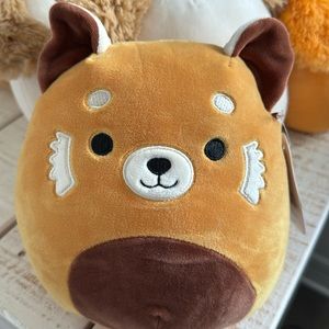 Seth Squishmallow 8 inch. Seth is a red panda with a ginger colored body